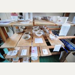 ayumilog | Gifu | 多治見で陶芸体験 | 皆さんの作品。すばらしいものがたくさん！