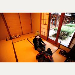 ayumilog | Gifu | 織部うつわ邸にてお抹茶を嗜む | こちらが和室