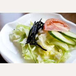 ayumilog | Chiba | ライバック(鴨川のカレー屋さん) | 前菜のサラダ
